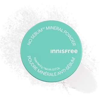 Innisfree No Sebum Matte Mineral Powder Review Best Korean Loose Setting Powder for Shine Control