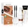 Callmynm Lash and Brow Color Kit Review Long Lasting Natural Black Results