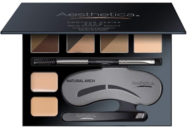 61ACEndktL._SL1500_ Aesthetica Brow Contour Kit Review Expert Eyebrow Makeup Set for Perfect Brows