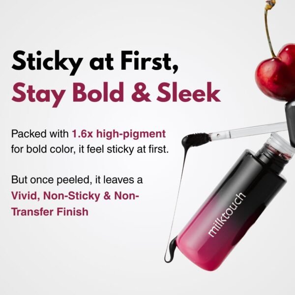 61E6EwJSntL._SL1080_ MILKTOUCH Black Peel Off Lip Tattoo Review Long-Lasting Waterproof Lip Stain