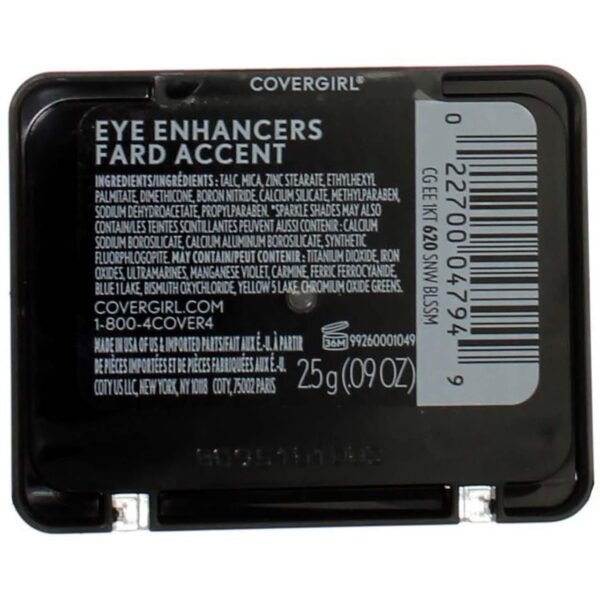 CoverGirl Eye Enhancers Eyeshadow Review Silky Sheer Formula with Double Applicator