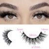 61PZtfiO8LL._SL1001_ Azenlo False Eyelashes Review Fluffy Faux Mink Wispy Cat Eye Lashes