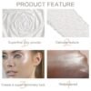 61g564NPNTL._SL1000_ evpct Pearl White Silver Face Highlighter Review Best Waterproof Glitter Makeup Palette