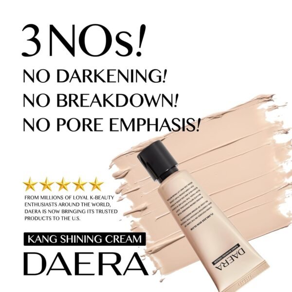 DAERA Korean BB Cream Review Natural Glow Lightweight Tinted Moisturizer Face Care