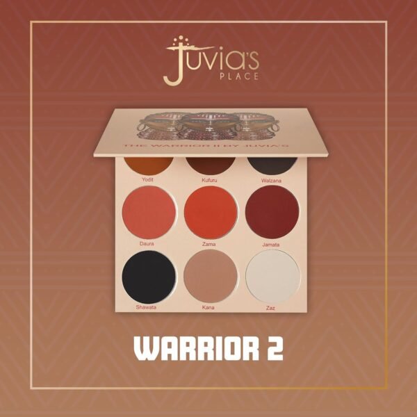 Juvia's Place Warrior 2 Eyeshadow Palette Review Vibrant Pigmented Makeup Palettes
