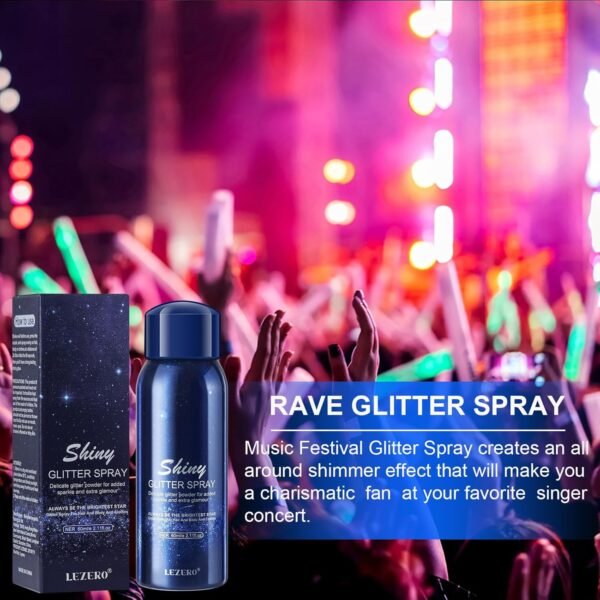 Lezero Body Glitter Spray Review Best Long Lasting Shimmer Mist for Festivals Parties