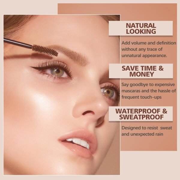 Callmynm Lash and Brow Color Kit Review Long Lasting Natural Black Results