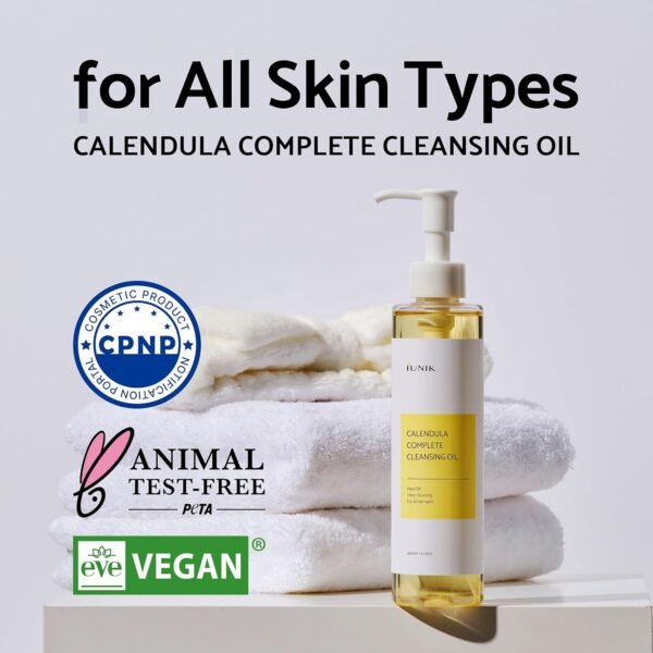 71NZVtRKgL._SL1500_ Makeup Cleansing Oils IUNIK Review Deep Cleanse Calendula Jojoba Benefits Explained