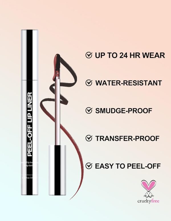 71QyyfsSBVL._SL1500_ Erinde Peel Off Lip Liner Stain Review Long Lasting Matte Waterproof Lipliner