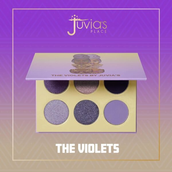 71RWfRFhVJL._SL1500_ Juvias Place The Violets Eyeshadow Palette Review Vibrant Pigmented Makeup Shades