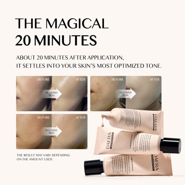 DAERA Korean BB Cream Review Natural Glow Lightweight Tinted Moisturizer Face Care