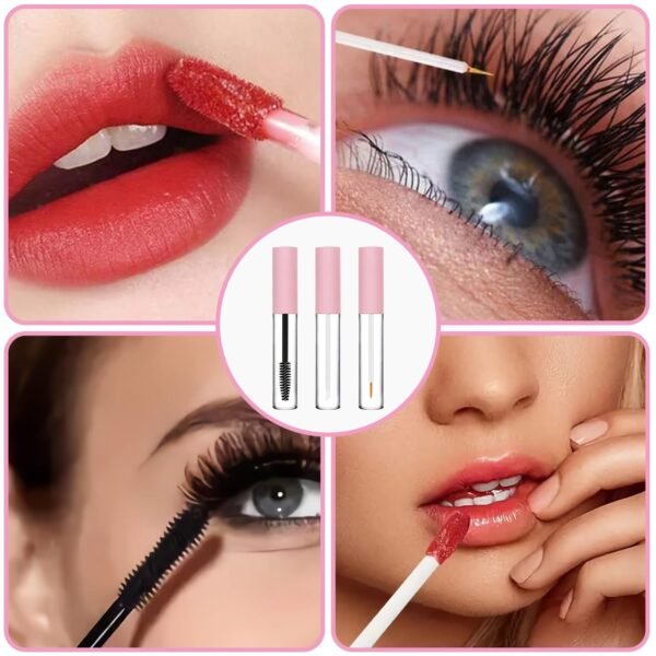 Clear Mascara Tube Review uadbau DIY Cosmetic Bottles Leak Proof Set