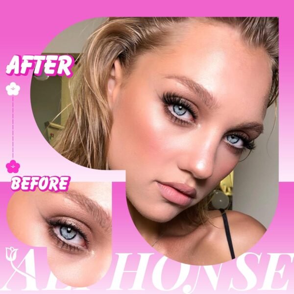 Review of Alphonse Self Adhesive Lash Clusters Best Glueless False Eyelashes Kit