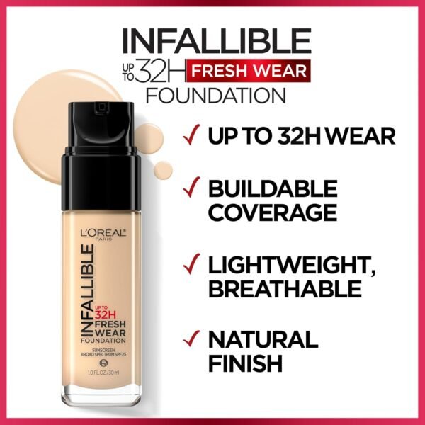 L Oreal Paris Foundation Review Fresh Wear Lightweight Longwear Makeup Insight
