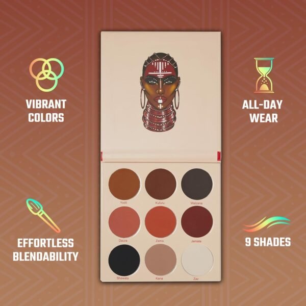 Juvia's Place Warrior 2 Eyeshadow Palette Review Vibrant Pigmented Makeup Palettes