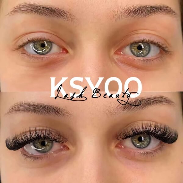 71mB0Q6O8KL._SL1500_ KSYOO False Eyelashes Review Natural Wispy Cat Eye Lashes with Clear Band