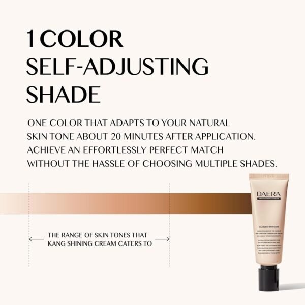 DAERA Korean BB Cream Review Natural Glow Lightweight Tinted Moisturizer Face Care