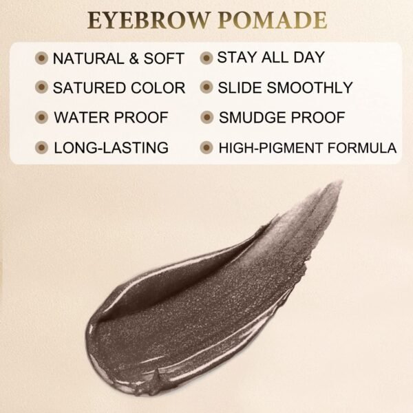 71oLfHxYHSL._SL1500_ LAVONE Waterproof Eyebrow Pomade Review Long-lasting Smudge-proof Brow Color