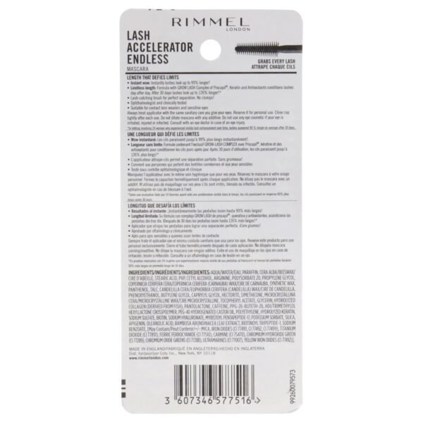 Rimmel Lash Accelerator Mascara Review Lengthening Formula and Clump-Free Performance