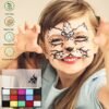 71x9CsR9iTL._SL1280_ ZENTANMEI Face Painting Kit Review Best Water Based Body Paint Palette for Kids Adults