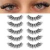 71zPTrG4XjL._SL1200_ KSYOO False Eyelashes Review Natural Wispy Cat Eye Lashes with Clear Band