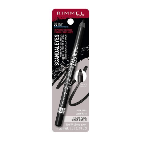 Rimmel Scandaleyes Waterproof Gel Pencil Eyeliner Review Best Long-Wearing Smudge-Proof Makeup