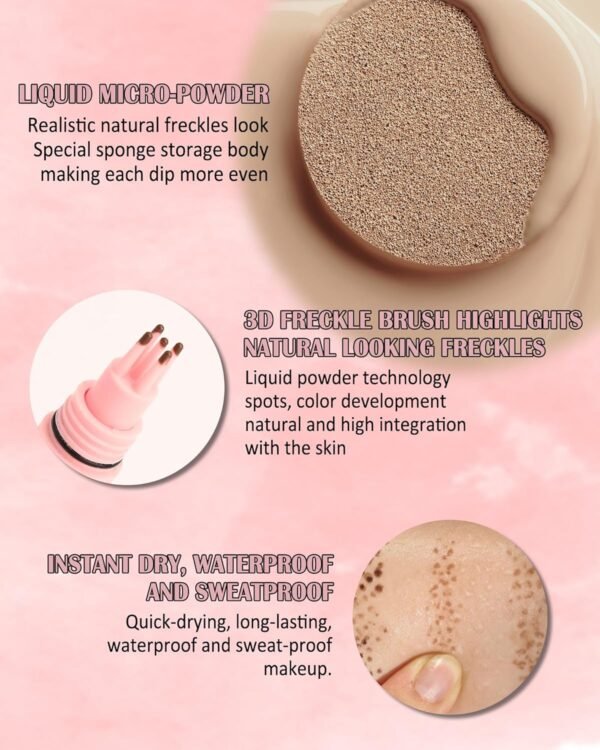 813i4P1okwL._SL1500_ Freckle Stamp Pen Review by Paula Hansen Natural Waterproof Makeup Magic