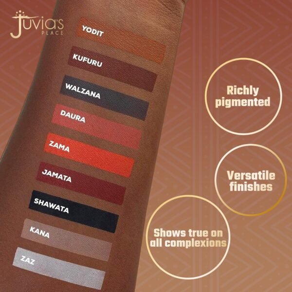 Juvia's Place Warrior 2 Eyeshadow Palette Review Vibrant Pigmented Makeup Palettes