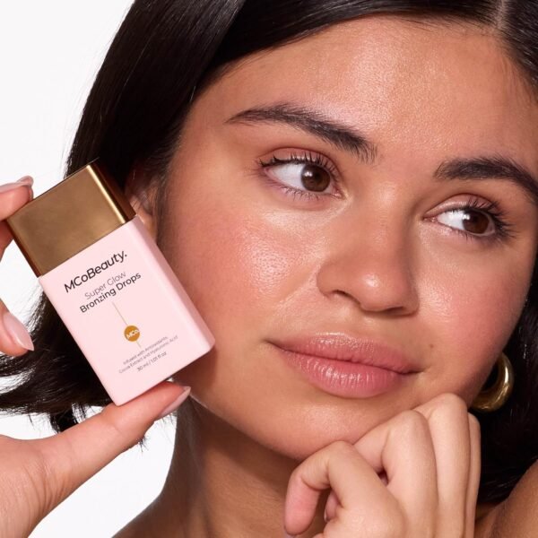MCoBeauty Super Glow Bronzing Drops Review Radiant Vegan Face Bronzer Essentials