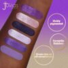 81P7nMwOmFL._SL1500_ Juvias Place The Violets Eyeshadow Palette Review Vibrant Pigmented Makeup Shades