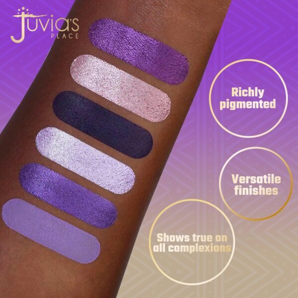 81P7nMwOmFL._SL1500_ Juvias Place The Violets Eyeshadow Palette Review Vibrant Pigmented Makeup Shades