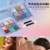 Fandamei Face Glitter Gel Review 18-Color Palette for Vibrant Body Makeup