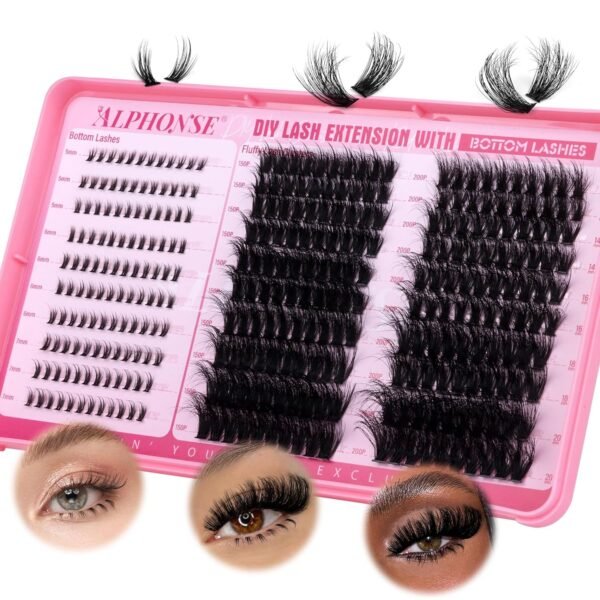 Fluffier Lash Clusters Review Alphonse Best False Eyelashes for Stunning Volume
