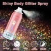 Meilury Body Glitter Spray Review Unveils Stunning Shimmer Effects for Festivals